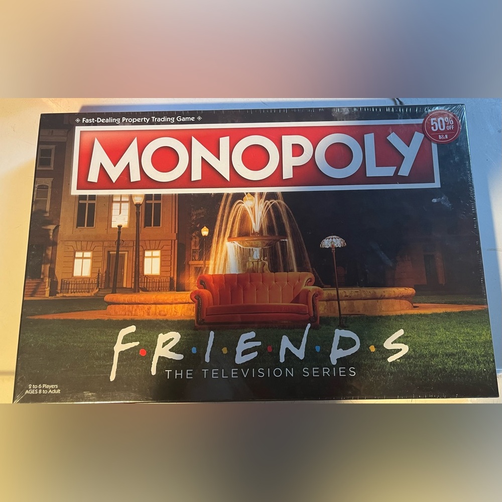 Monopoly Friends Edition Board Game Sealed